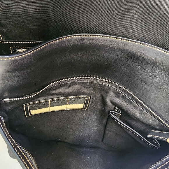 Coach Legacy Briefcase Messenger Bag 5A02Black Leather Limited Edition 2006 - Picture 4 of 13
